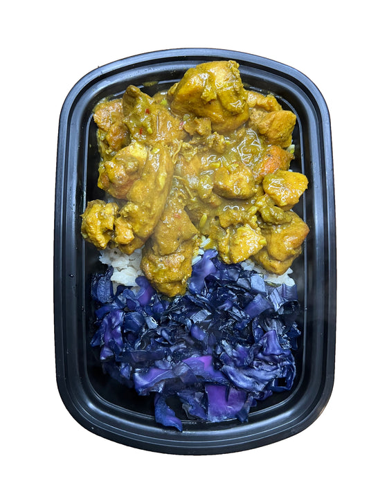 Curry chicken bowl