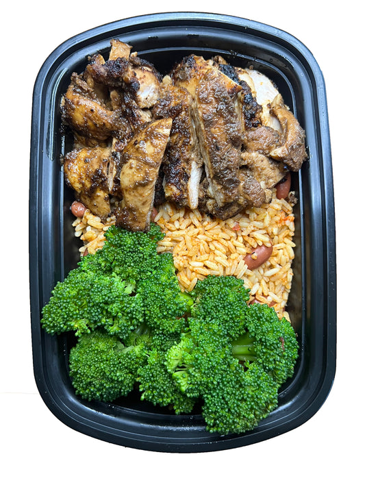 Jerk chicken bowl